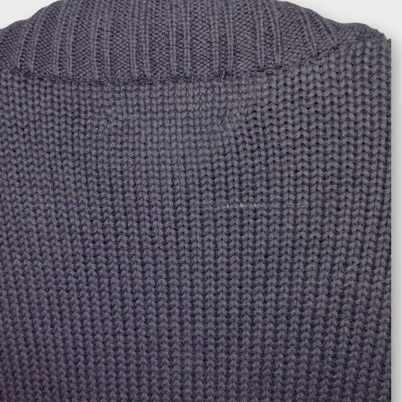 Lauren‎ Ralph Lauren Womens Sweater Sz Large Navy Cotton Nautical Coastal Preppy - Picture 5 of 9